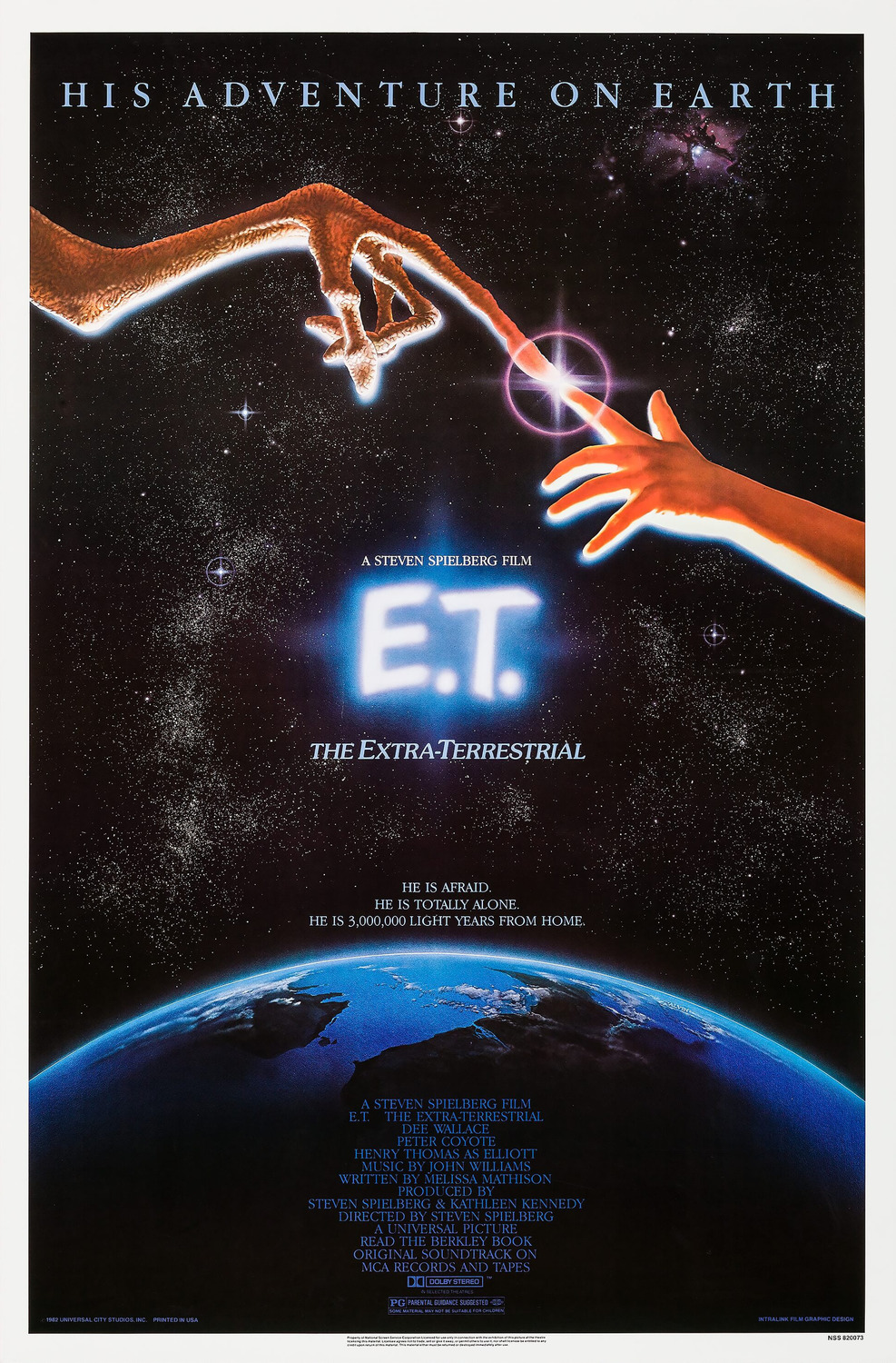 E.T. THE EXTRA TERRESTRIAL